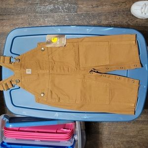 New With tags sz9month carhartt overalls